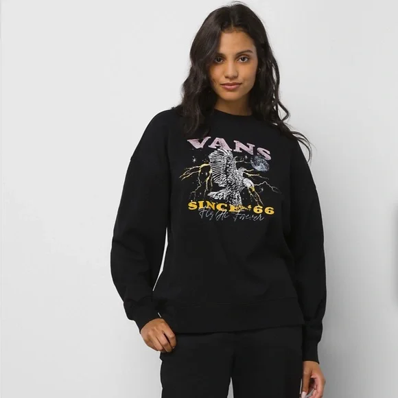 Vans Oversized Crewneck Sweatshirt - Picture 3 of 5